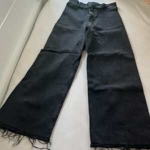 Zara kids black marine jeans